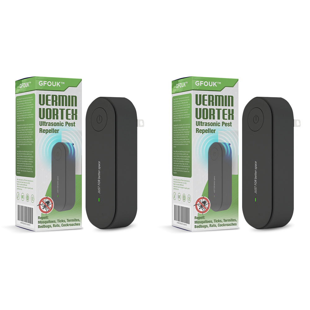 GFOUK™️ VerminVortex Ultrasonic Pest Repeller